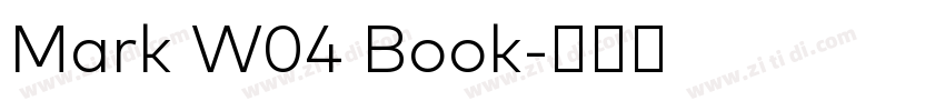 Mark W04 Book字体转换